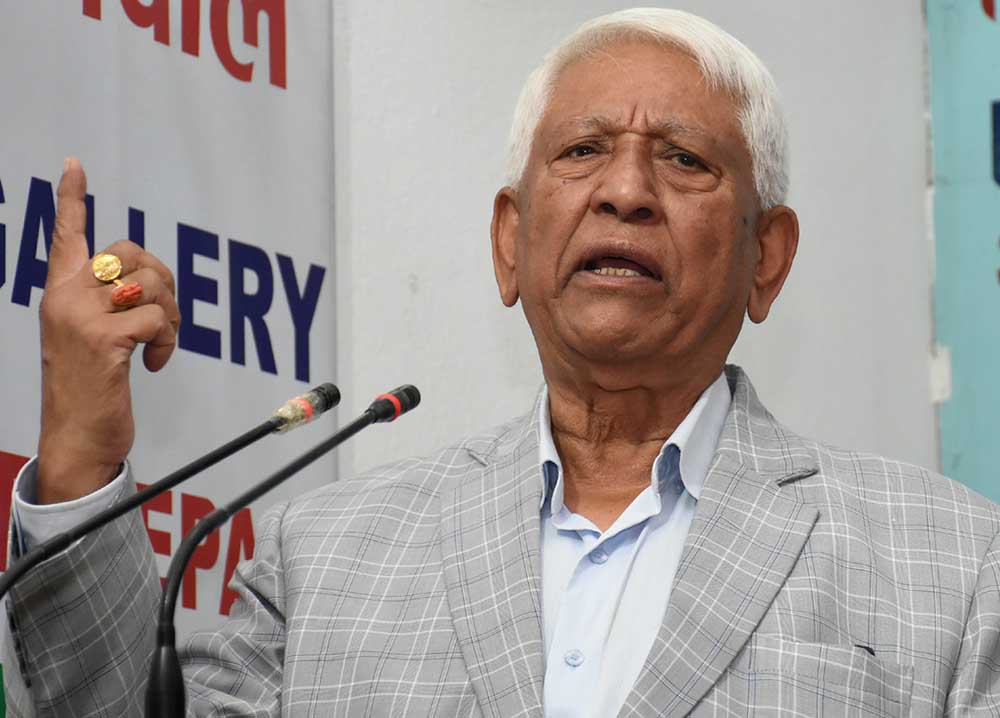 कांग्रेस नेता केसीको प्रश्न: विप्लवको हतियार खोई ?