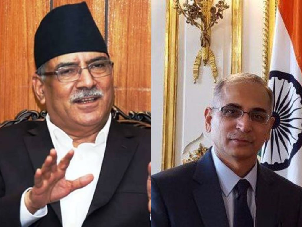 घरमै पुगेर भारतीय राजदूत विनयमोहनले  प्रचण्डलाइ भेट्नुलाइ कसरि लिनु हुन्छ ?