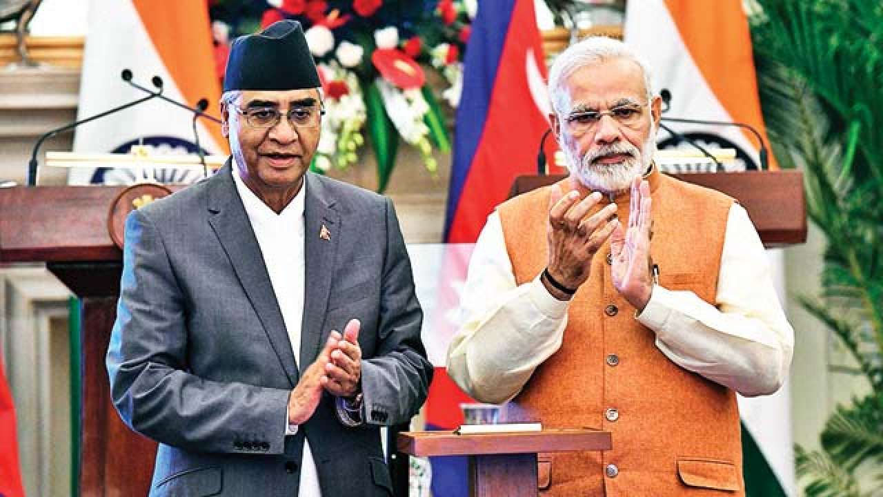 प्रधानमन्त्री देउवालाई  भारतका प्रधानमन्त्री नरेन्द्र मोदीले दिए बधाई