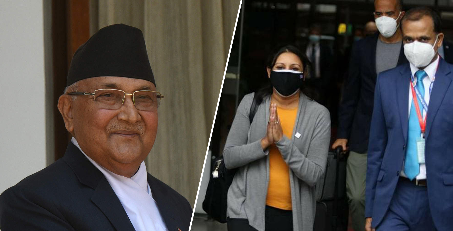 एमसीसी उपाध्यक्ष सुमारको पहिलो भेट एमाले अध्यक्ष ओलीसँग