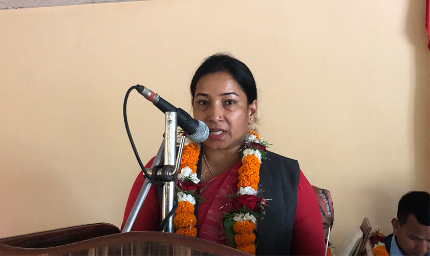 ओलीलाई प्रचण्डपुत्रीको जवाफ : माओवादीकै सहयोगमा दुई पटक प्रधानमन्त्री भएकाले ठुला कुरा नगरेकै बेस !