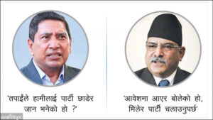 अध्यक्षले नै पार्टी छोडेर जा भनि सक्नु भो अब तिहा रहन ठिक हुन्न