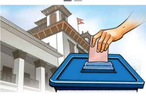 कांग्रेसले बुथ नै कब्जा गर्न खोजेपछि स्थिती तनावपूर्ण, प्रहरीले खोल्यो फायर