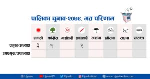 ६ पालिकाको नतिजा सार्वजनिक