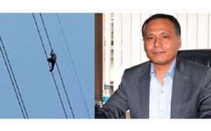 नुवाकोटको प्रशारण लाइनमा पुरुष हिँड्दा प्राधिकरणलाई ६० लाख घाटा, उद्धारका लागि सेना गुहारियो