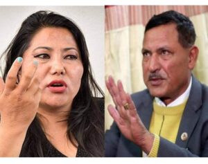 रामकुमारी झाँक्री डाँको छोडेर कराएपछी विरोध खतिवडाले चुकुल लगाए !