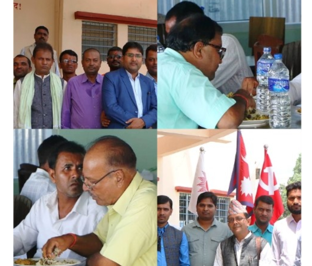 भोज खुवाएर यति धेरै नेता कार्यकर्ता पार्टी प्रवेश गराउँदै एमाले !