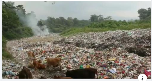 काठमाडौलाई अर्ति दिने साम्पाङ, जसको नगरले जंगलमा फाल्छ फोहोर