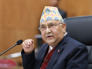 अरुले २०–२५ वर्षमा गर्न नसकेको काम मेरो पार्टी नेकपा एमालेले ३ वर्षमा गरेर देखायो भन्दै गर्जिए ओली