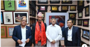 कांग्रेसका पूर्व उपसभापतिसहित ठुलो समुह एमालेमा प्रवेश ओलीले गरे स्वागत