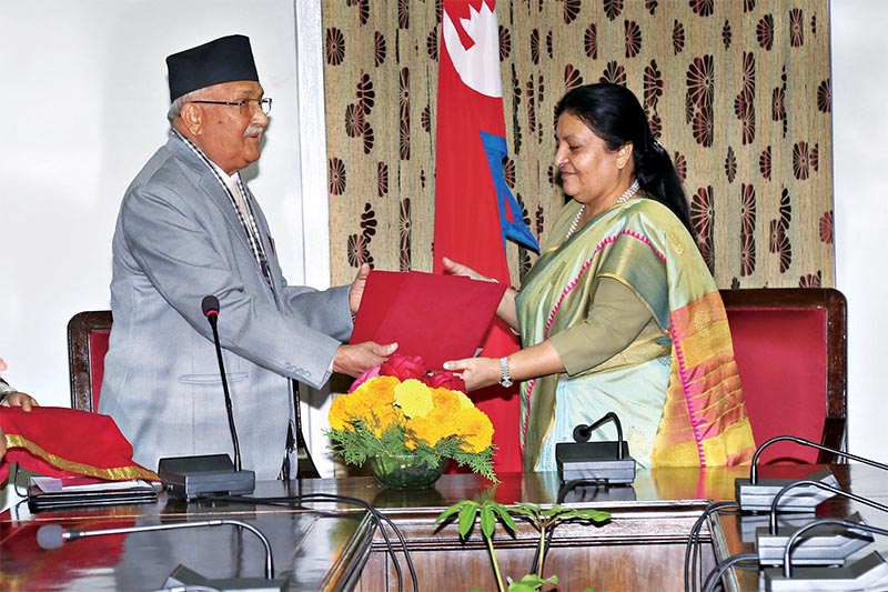 अन्तत: राष्ट्रपतिको बचाउमा उत्रियो एमाले, आजै चाल्यो यस्तो कदम