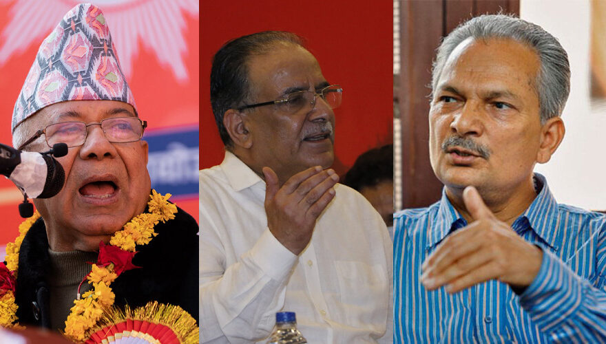 प्रचण्डको चमत्कार, बाम एकताको लागि ४ दलले गरे हस्ताक्षर, देशकै पहिलो शक्ति हुने निश्चित