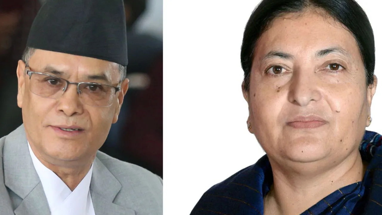 चोलेन्द्रलाई राष्ट्रपतिको साथ, प्रधानन्यायाधिशकै हैसियतमा झण्डा हल्लाउदै शितलनिवास पुगे !