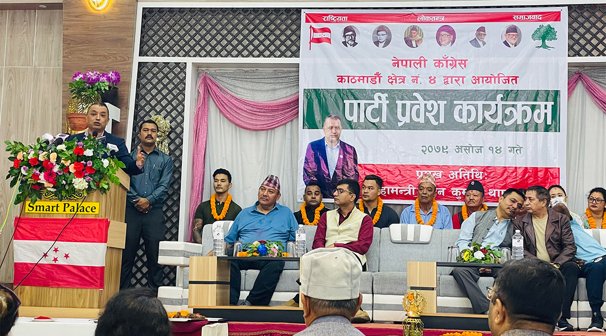 पार्टी शुद्धिकरणका लागि विद्रोह गर्ने बेला आयो : गगन थापा