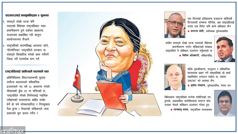 राष्ट्रपतिबाटै संविधान अवज्ञा अब पदमा एक मिनेट पनि बस्ने अधिकार छैन
