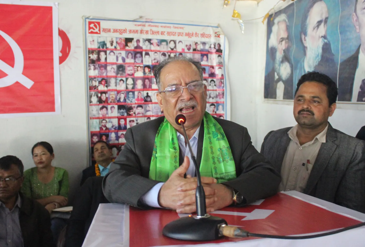 गोरखा बाट हाम्रो जित पक्का छ  : अध्यक्ष प्रचण्ड