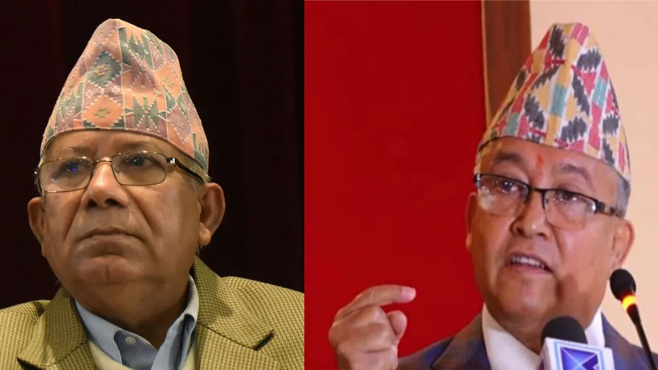 स्पष्टिकरण सोध्दा ठूला कुरा गर्ने माधव नेपाललाई प्रमुख निर्वाचन आयुक्तले दिए मुखभरिको जवाफ, नेकपा एसमा खैलाबैला