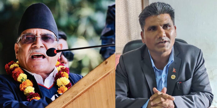 प्रचण्डविरुद्ध भोट मागेपछि ऊर्जामन्त्री आचार्य बर्खास्त