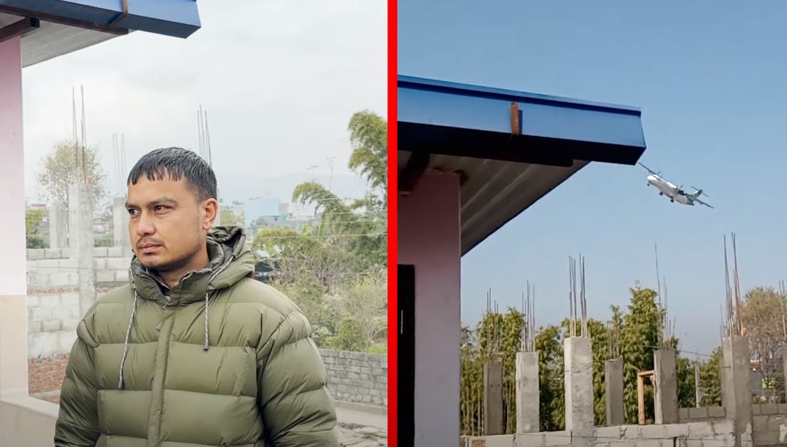 यी व्यक्तिले खिचेका थिए पोखरामा पल्टिदै गरेको विमानको भिडियो